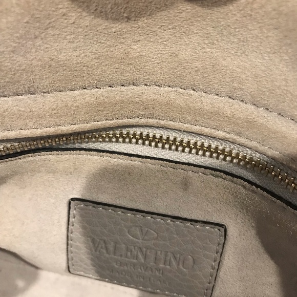 Valentino Rockstud Medium Double Handle Gr… - Picture 7 of 8